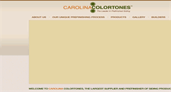 Desktop Screenshot of carolinacolortones.com