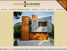 Tablet Screenshot of carolinacolortones.com